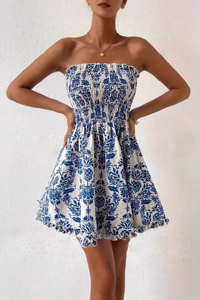 VACAY PAISLEY FLORAL DRESS
