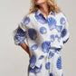 SEASIDE COTTON GAUZE SHIRT & SHORT SET