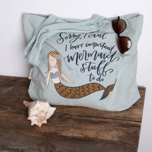 I HAVE IMPORTANT MERMAID STUFF TO DO TOTE