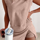 SLEEVELESS CASUAL SKORT SET