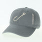 EMBROIDERED HOOK FULL BACK HAT