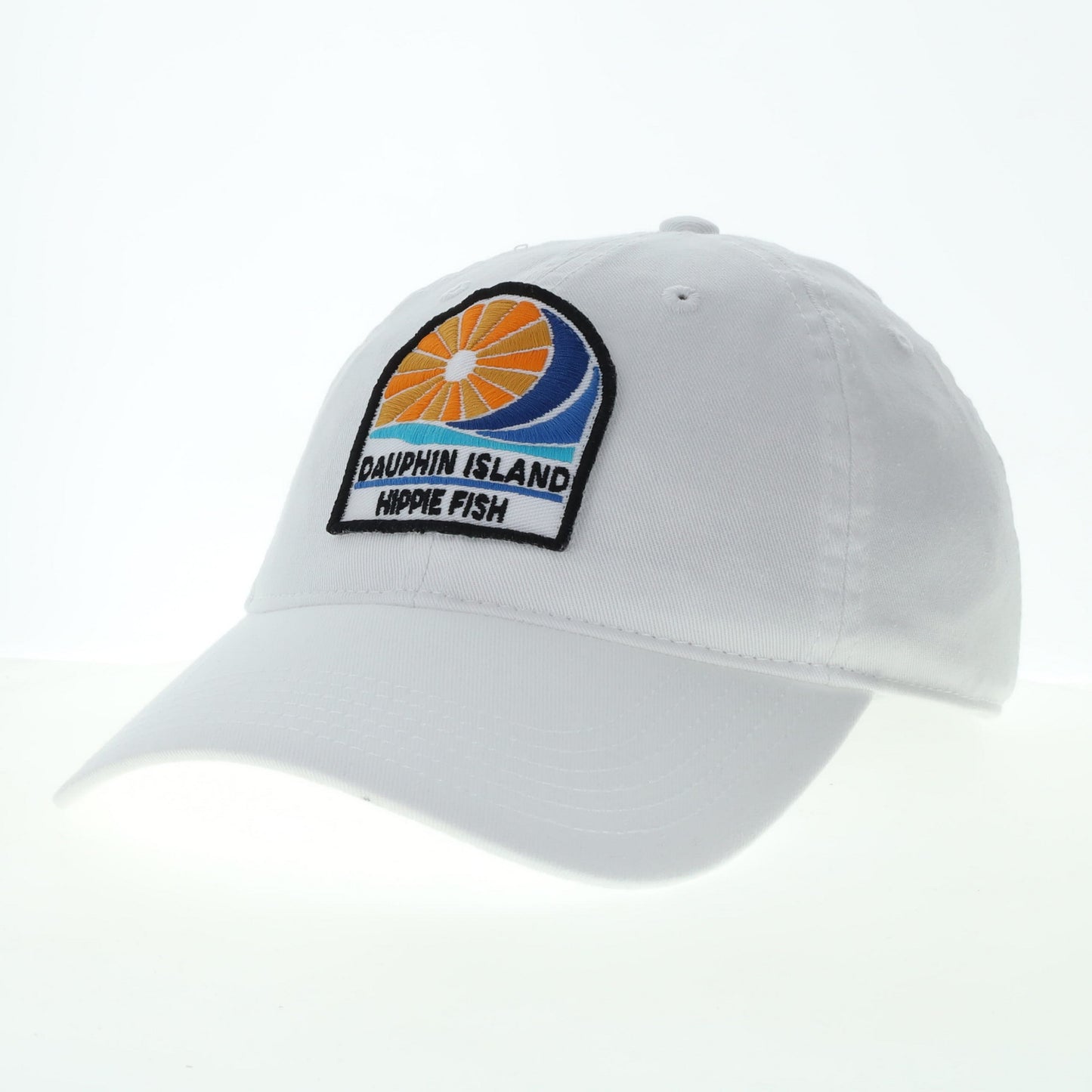STAINED GLASS SUN/WAVE FULL BACK HAT