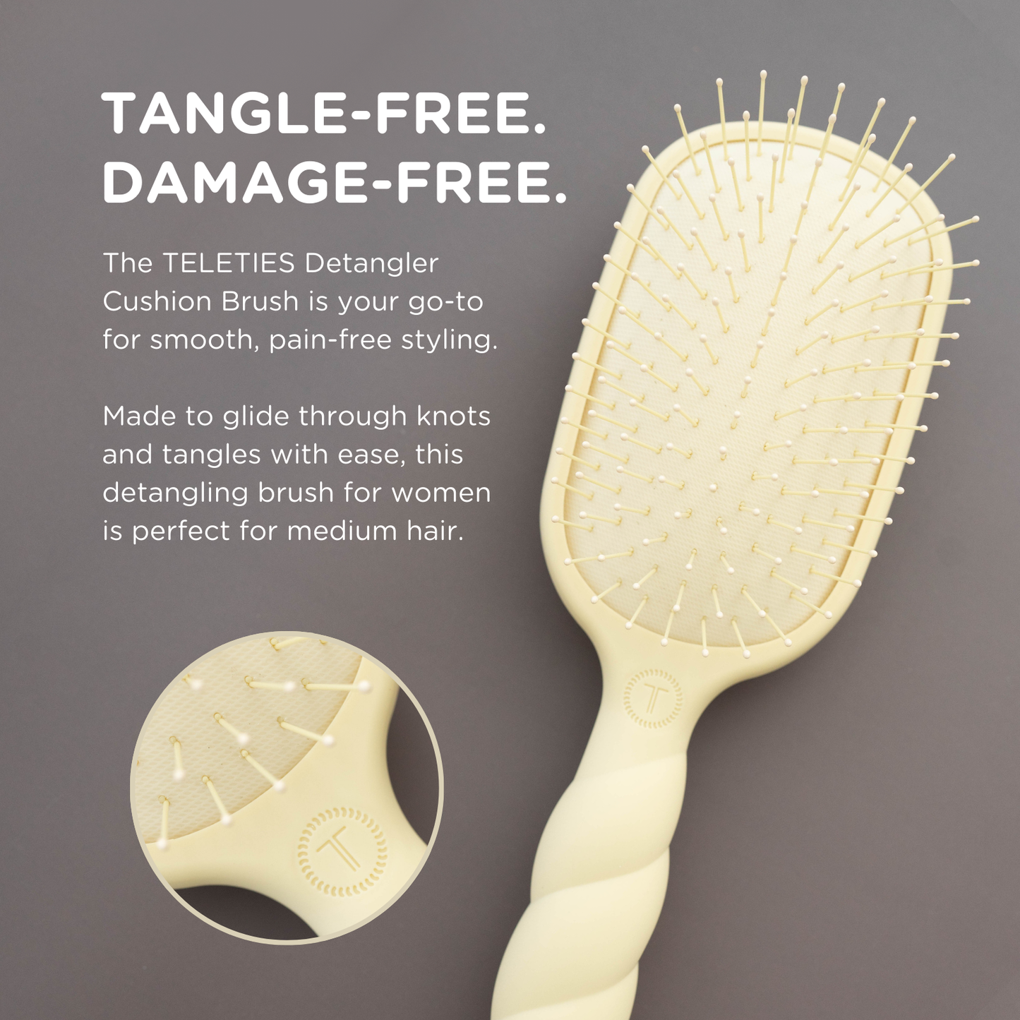 TELETIES: MULTI USE HAIR BRUSH