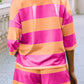 HALF ZIP OVERSIZE TEE SET
