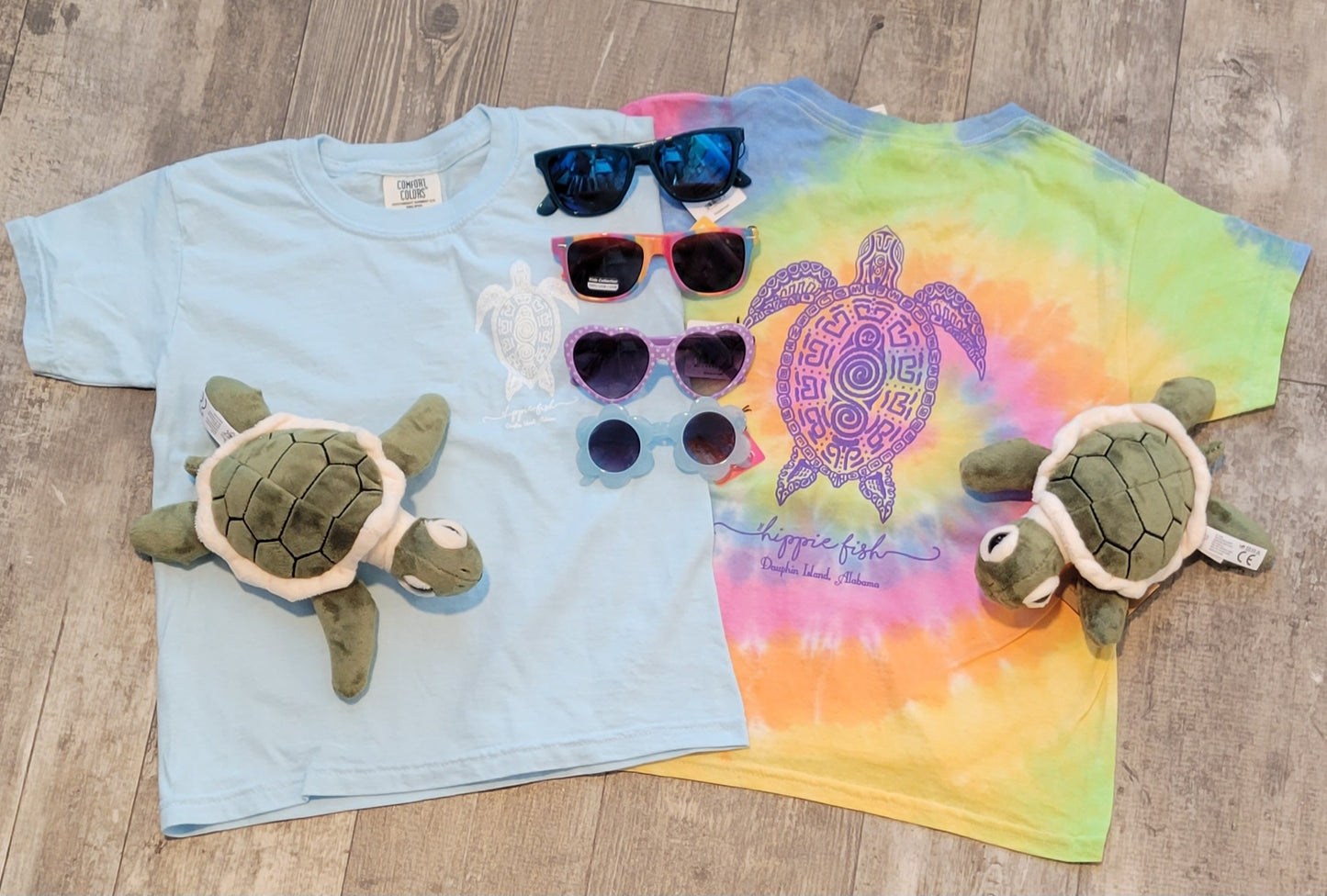 HIPPIE FISH TURTLE YOUTH SS T-SHIRT