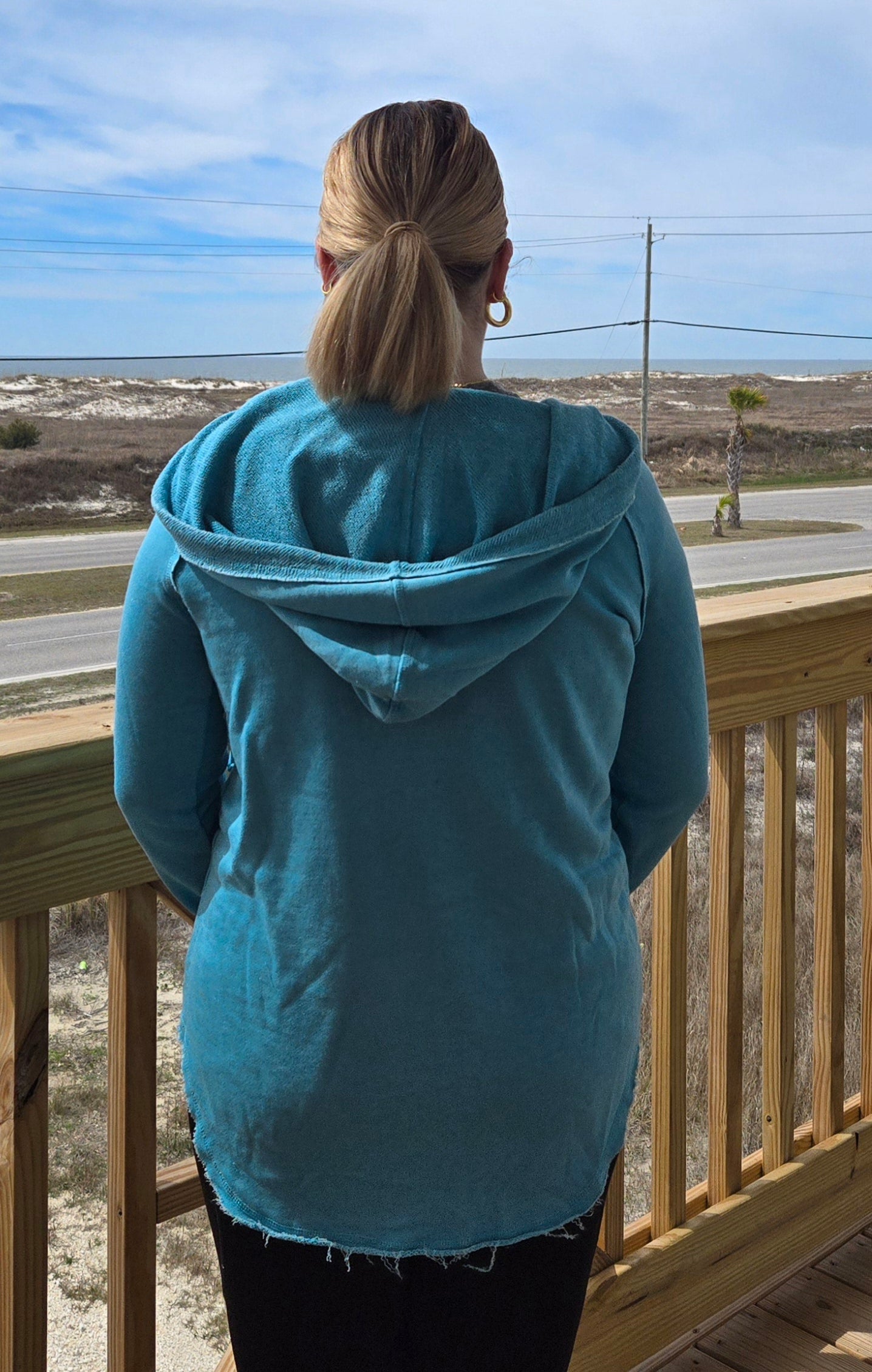 SALTWATER HEALS EVERYTHING TERRY CLOTH HOODIES