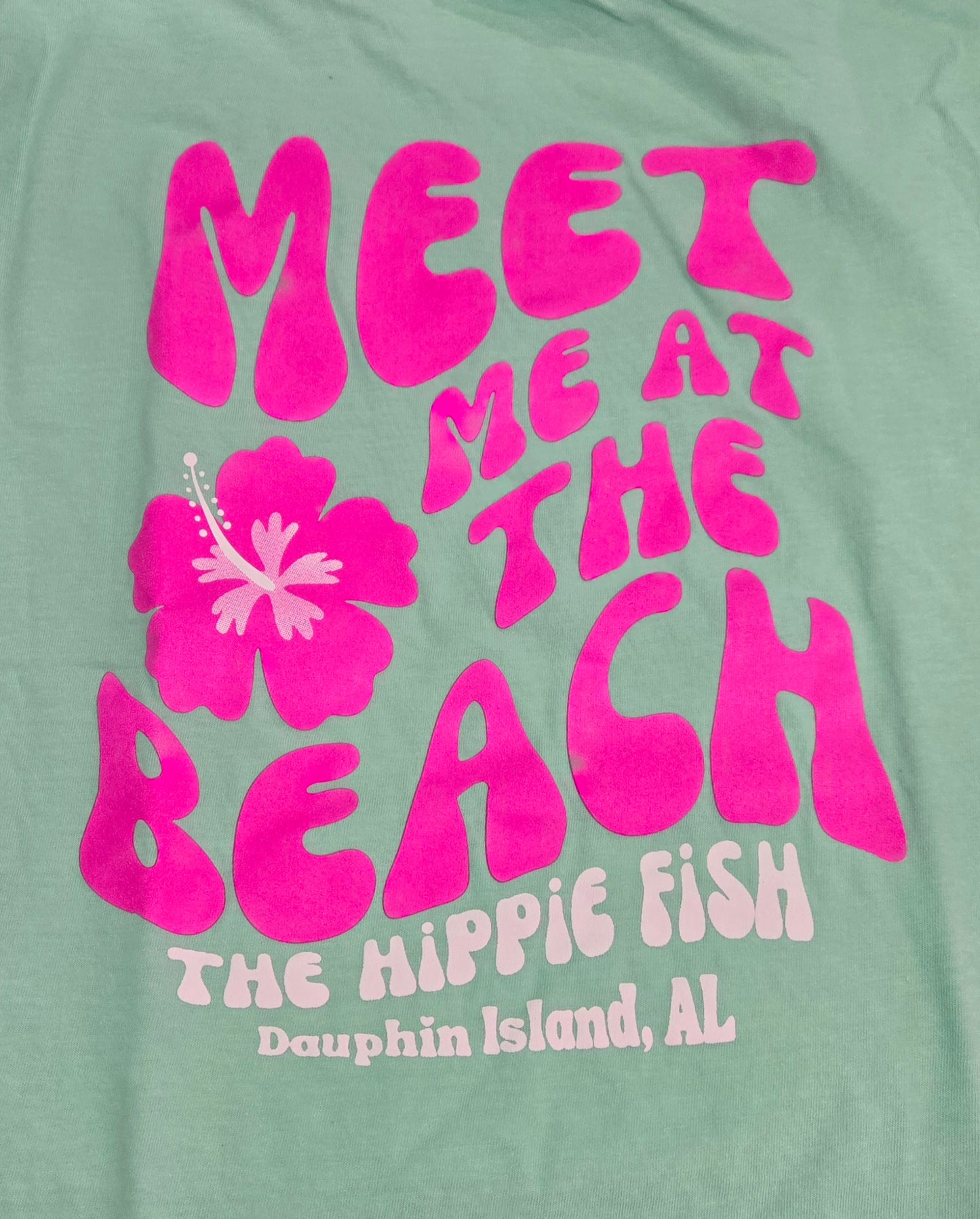 MEET ME AT THE BEACH LS T-SHIRT