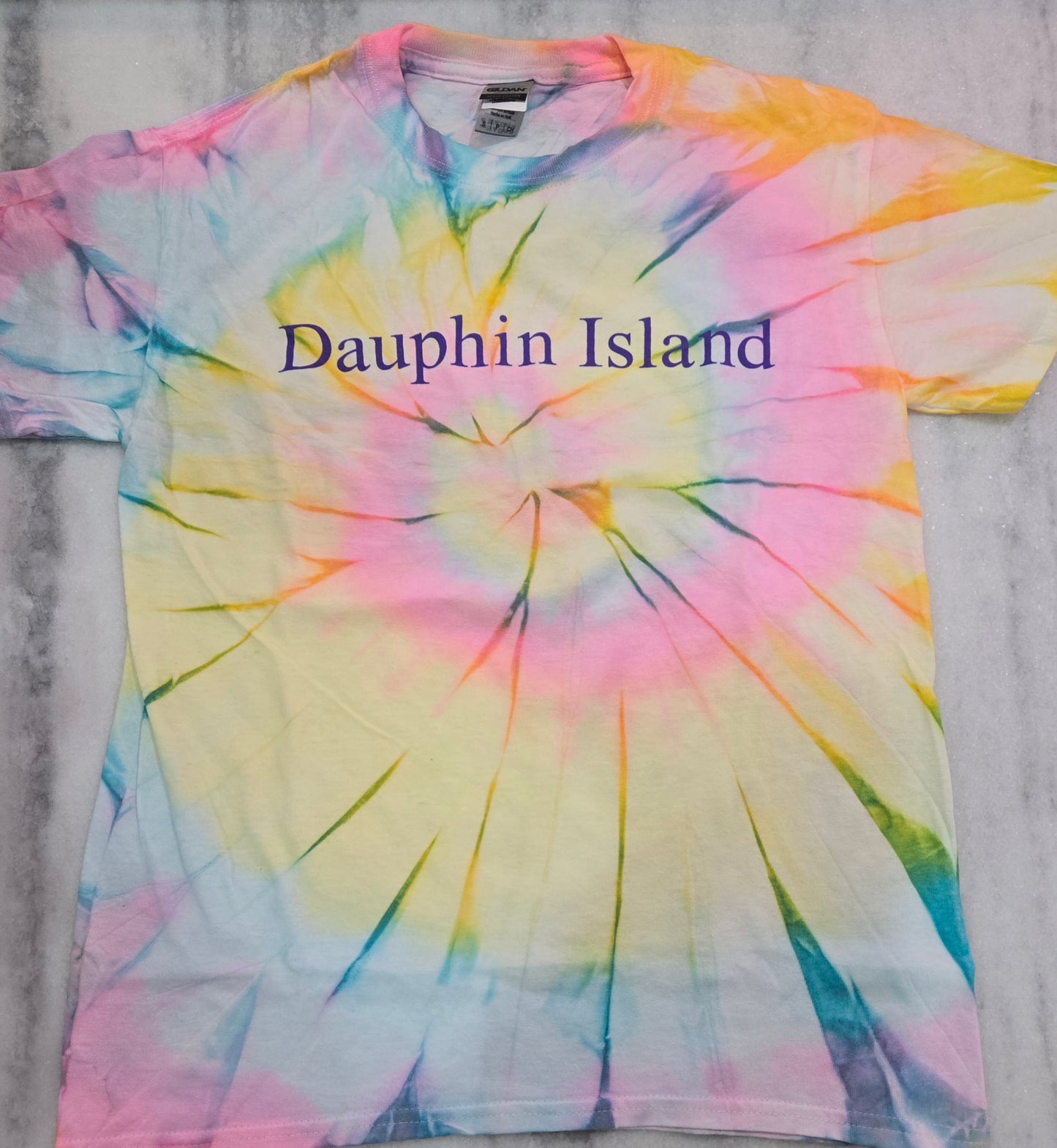 "DAUPHIN ISLAND" ADULT SHORT SLEEVE T-SHIRT