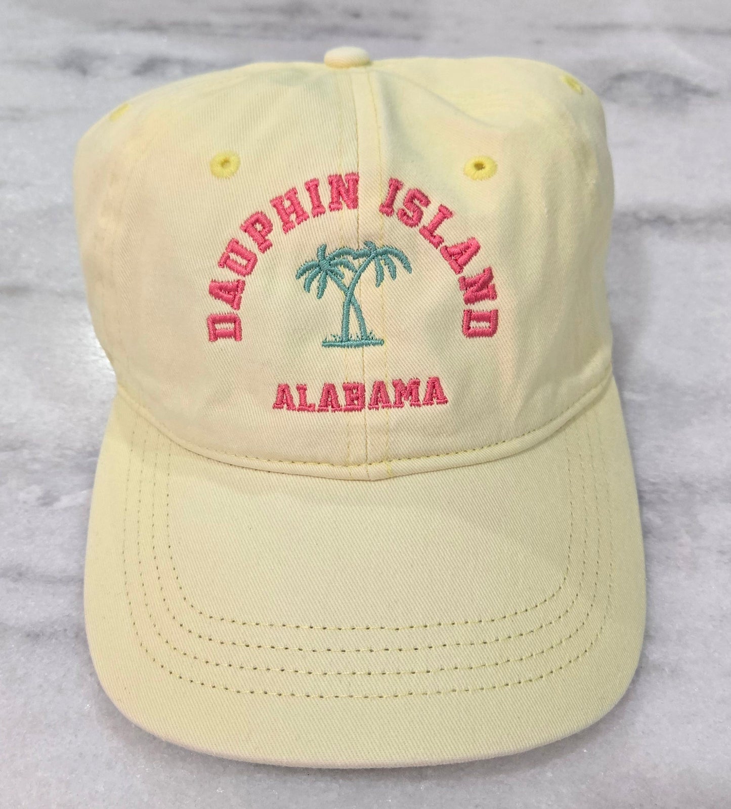 CROSSED PALM TREES HAT