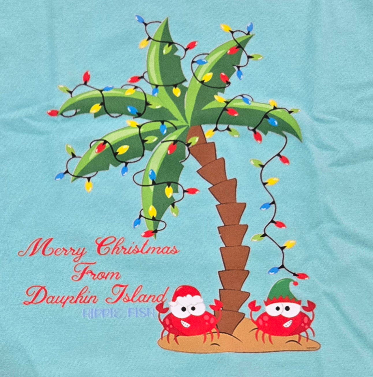 MERRY CHRISTMAS FROM DAUPHIN ISLAND SWEATSHIRT