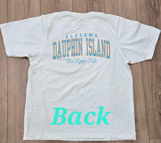 DAUPHIN ISLAND HEAVYWEIGHT SS T-SHIRT