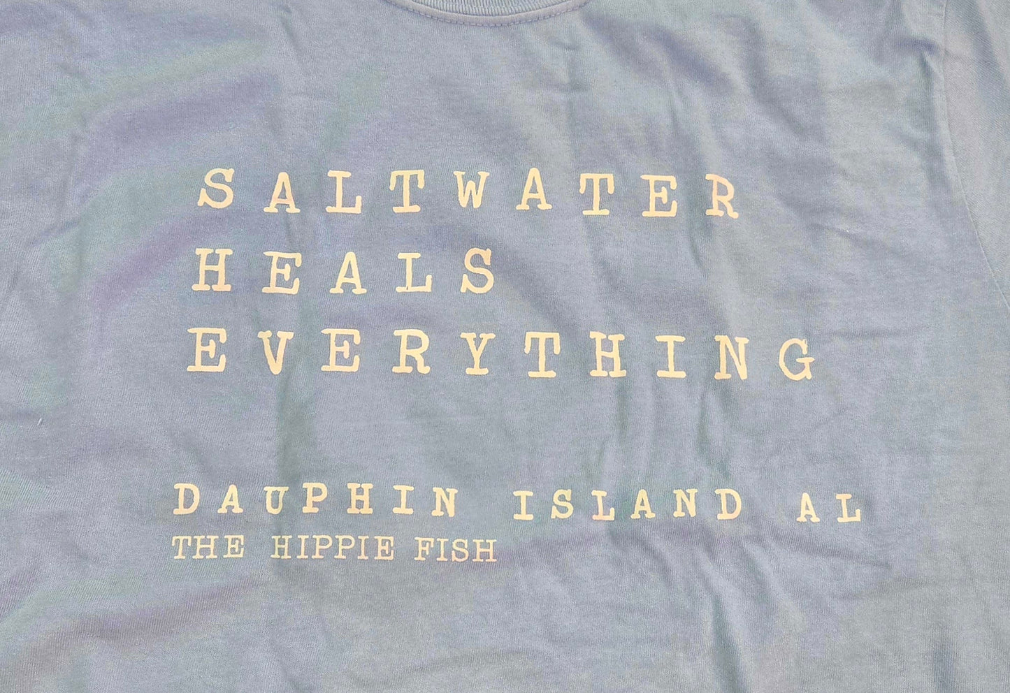 SALTWATER HEALS EVERYTHING LS T-SHIRT