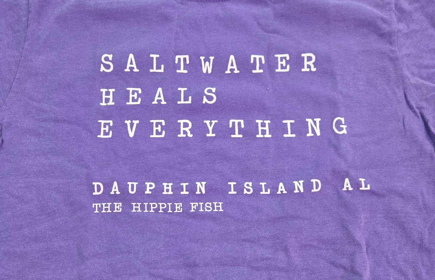 SALTWATER HEALS EVERYTHING LS T-SHIRT