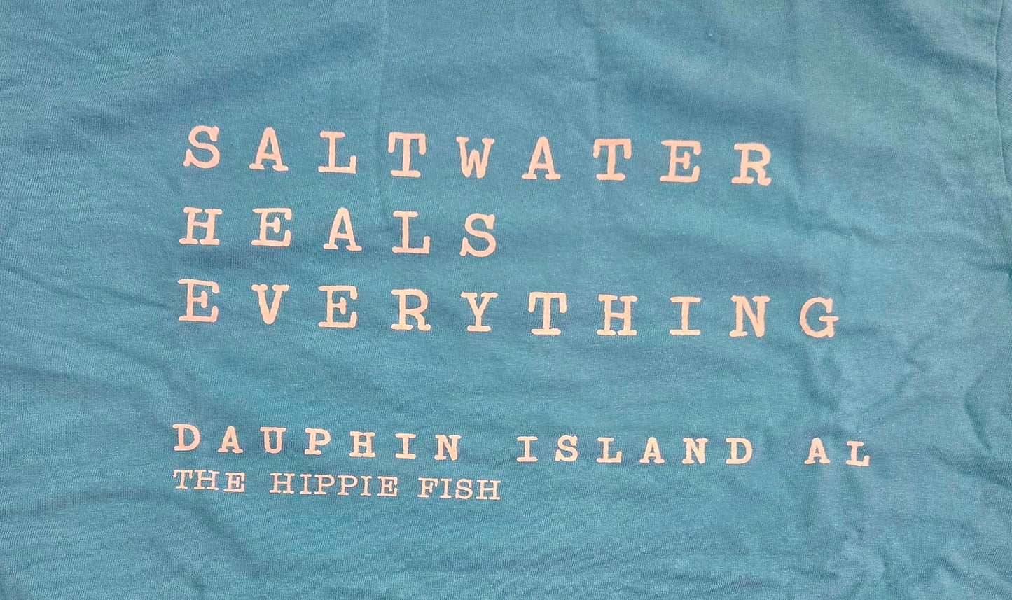 SALTWATER HEALS EVERYTHING LS T-SHIRT