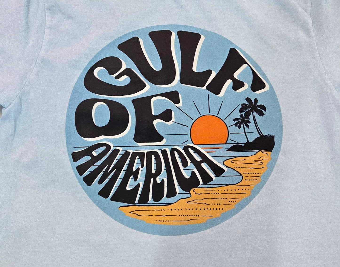 GULF OF AMERICA BUBBLE T-SHIRTS