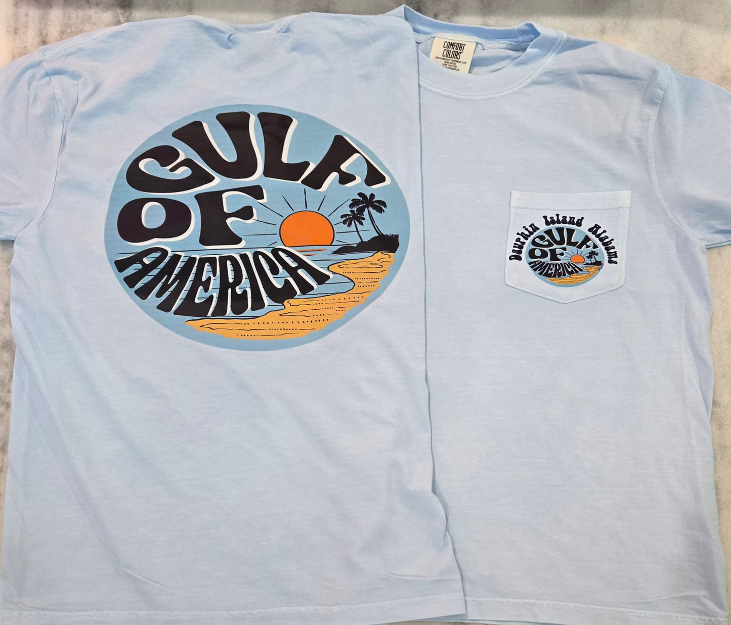 GULF OF AMERICA BUBBLE T-SHIRTS