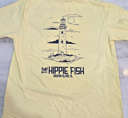 SAND ISLAND LIGHTHOUSE SS T-SHIRTS