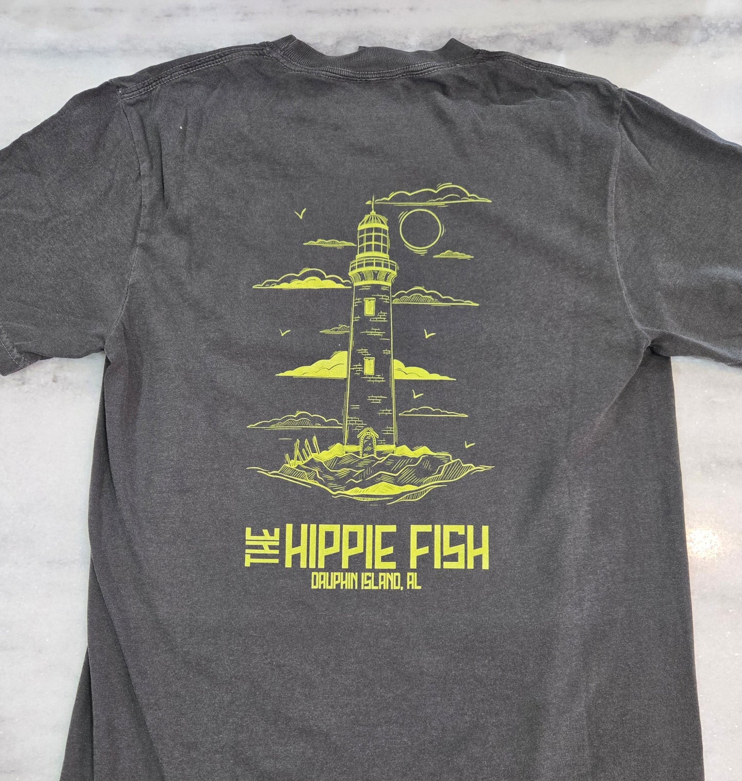 SAND ISLAND LIGHTHOUSE SS T-SHIRTS