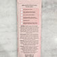SWEET GRACE PATTERN SCENT SLIM SACHETS
