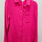 ALESSIA LS LINEN BUTTON DOWN TOP