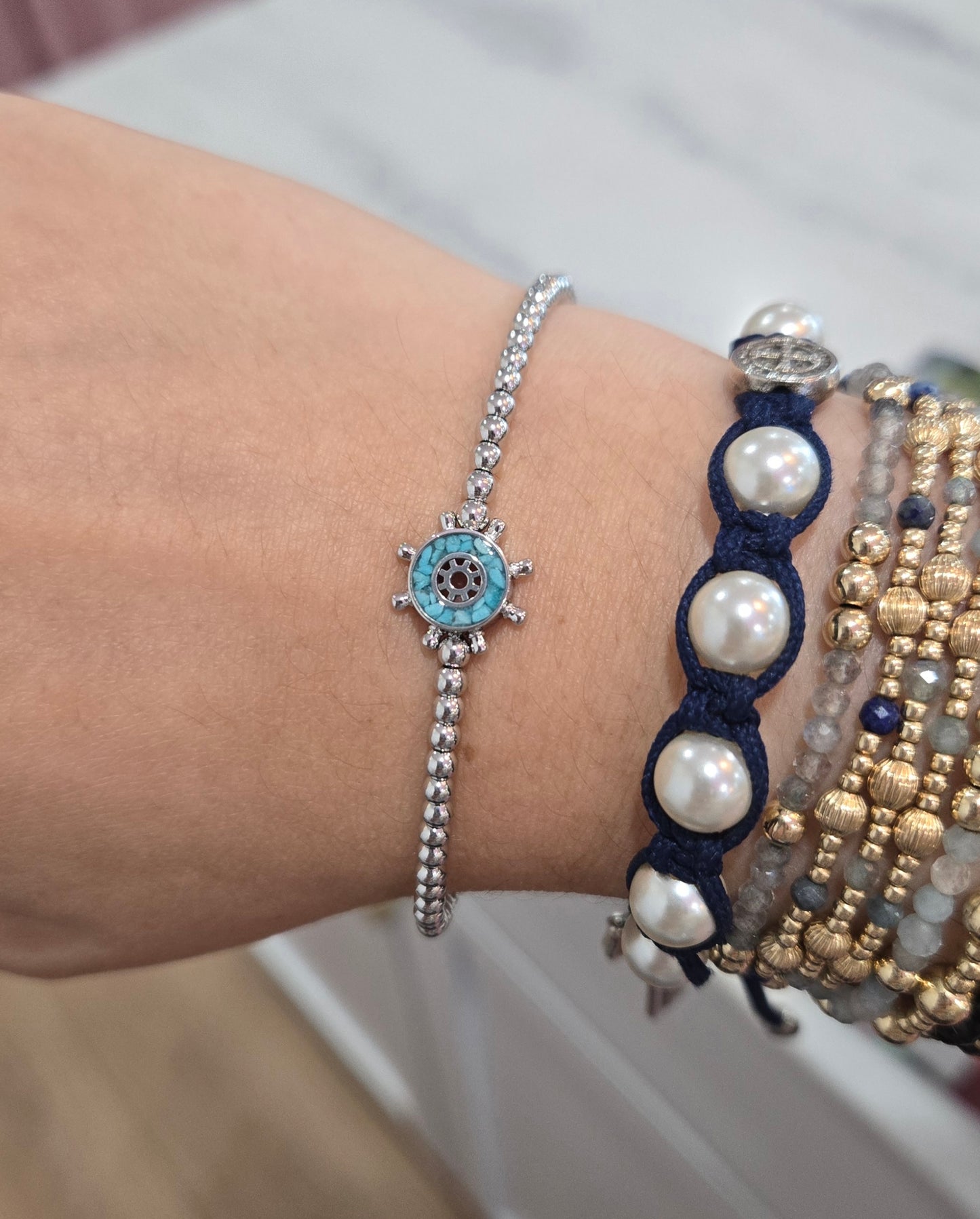 DUNE JEWELRY BEADED CUFF BRACELETS