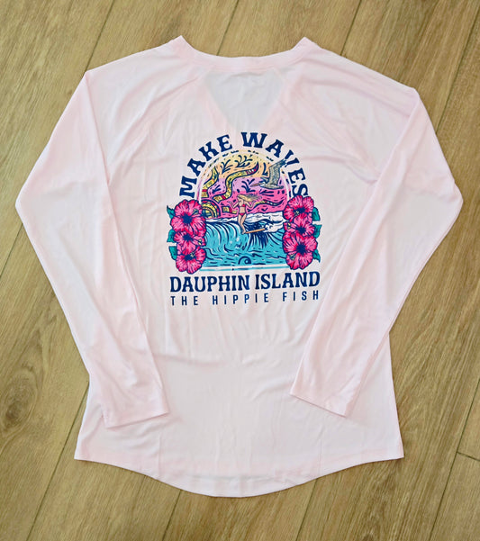 MAKE WAVES V-NECK DRI-FIT