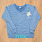 HATCHLING SEA TURTLE V-NECK SWEATSHIRT