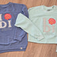 TALE BE TOLD MID CROPPED FLEECE CREW