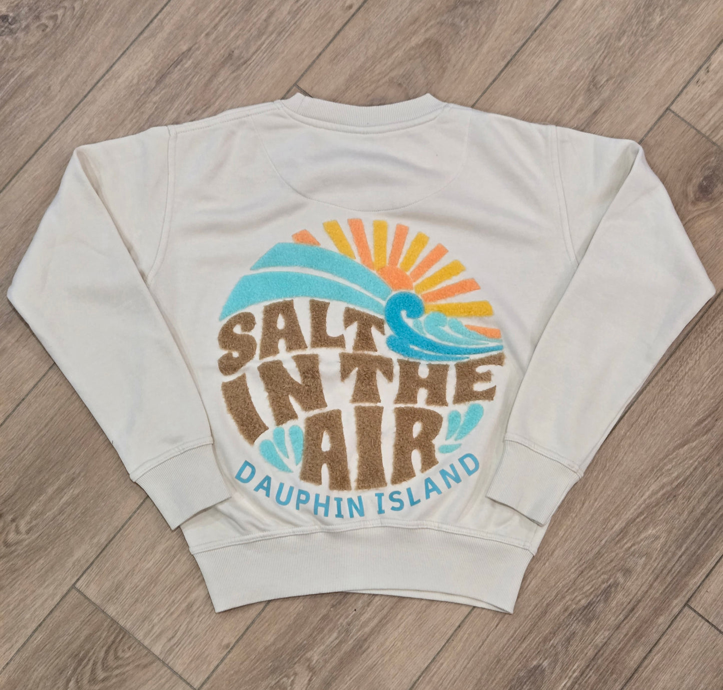 SALT IN THE AIR CHENILLE SWEATSHIRT
