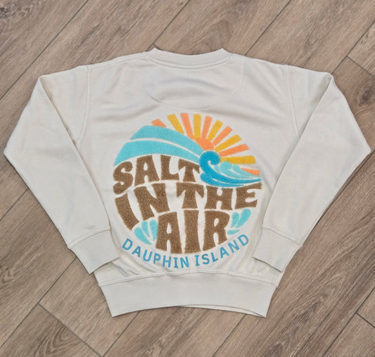 SALT IN THE AIR CHENILLE SWEATSHIRT