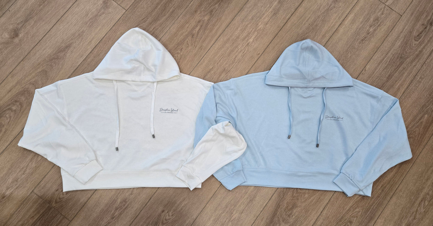 SILKY OVERSIZED HOODIE TOP