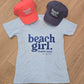 BEACH GIRL V-NECK TEE