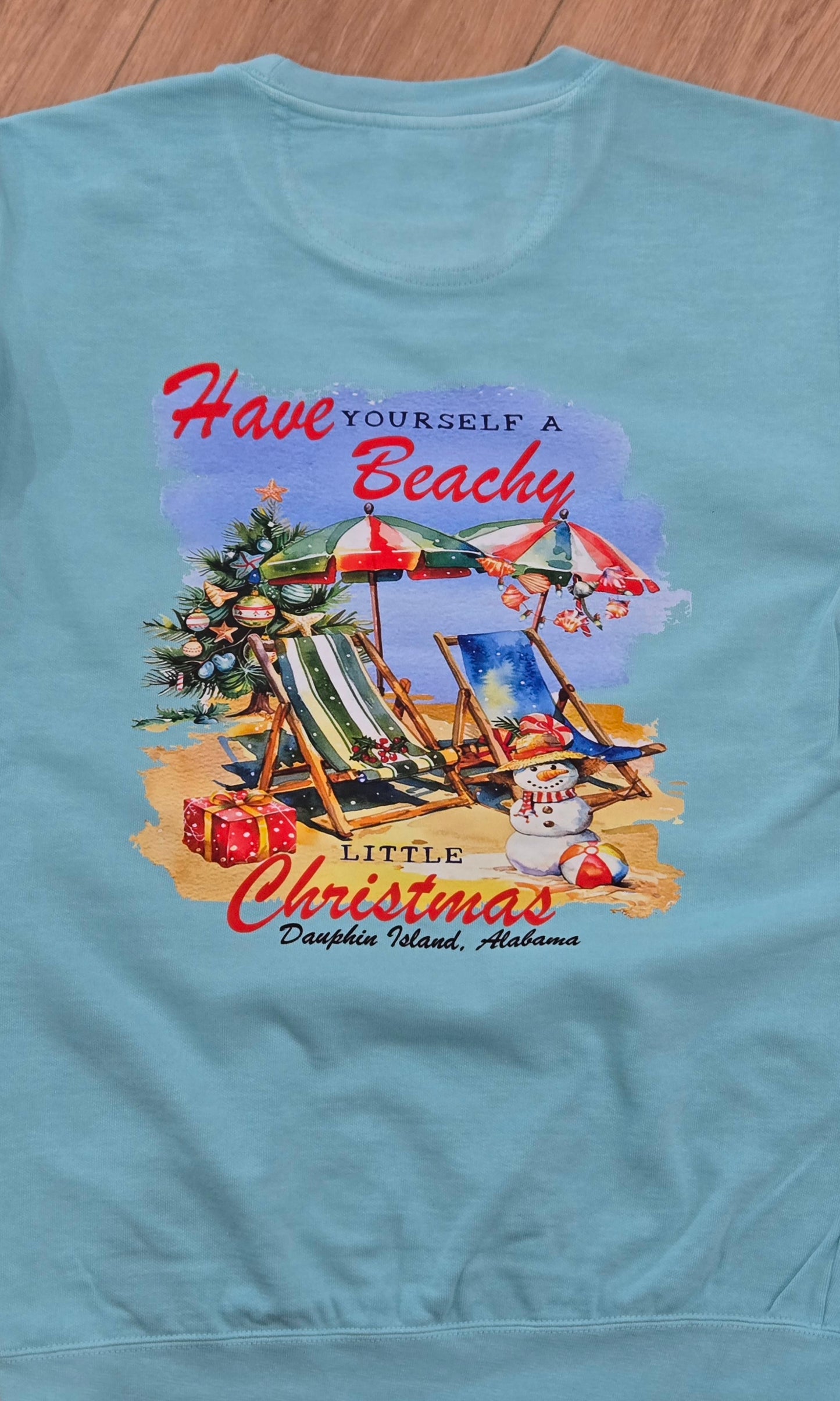 DAUPHIN ISLAND CHRISTMAS SWEATSHIRT