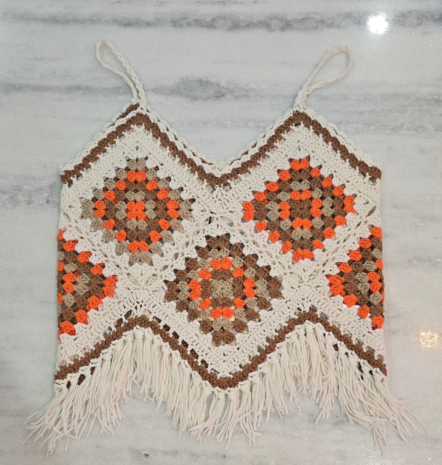 VANESSA CROCHET TOP