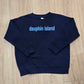 YOUTH DAUPHIN ISLAND BLOCK PRINT SWEATSHIRT