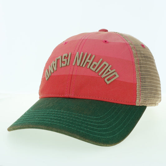 TOPSY TURVY DAUPHIN ISLAND TRUCKER HAT