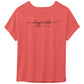 CURSIVE HIPPIE FISH ROLLED CUFF TEE