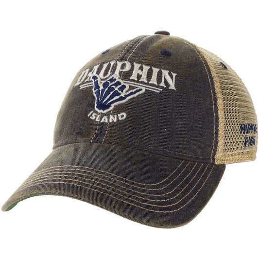SKELETAL SHAKA TRUCKER HAT