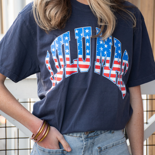 LULU MAC STARS & STRIPES TEE