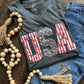 USA STARS AND STRIPES T-SHIRT