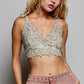 DAISY CROSS BACK LACE BRALETTE