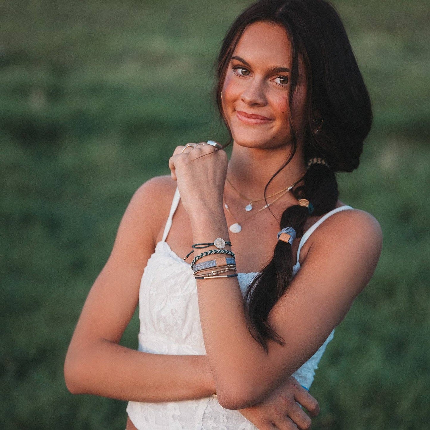 BEACH HAIR TIE BRACELETS
