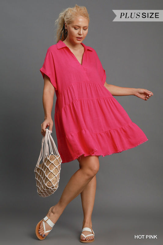 FRANCIS FRINGE TIERED DRESS
