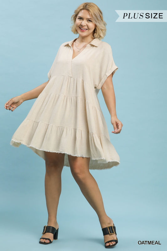 FRANCIS FRINGE TIERED DRESS