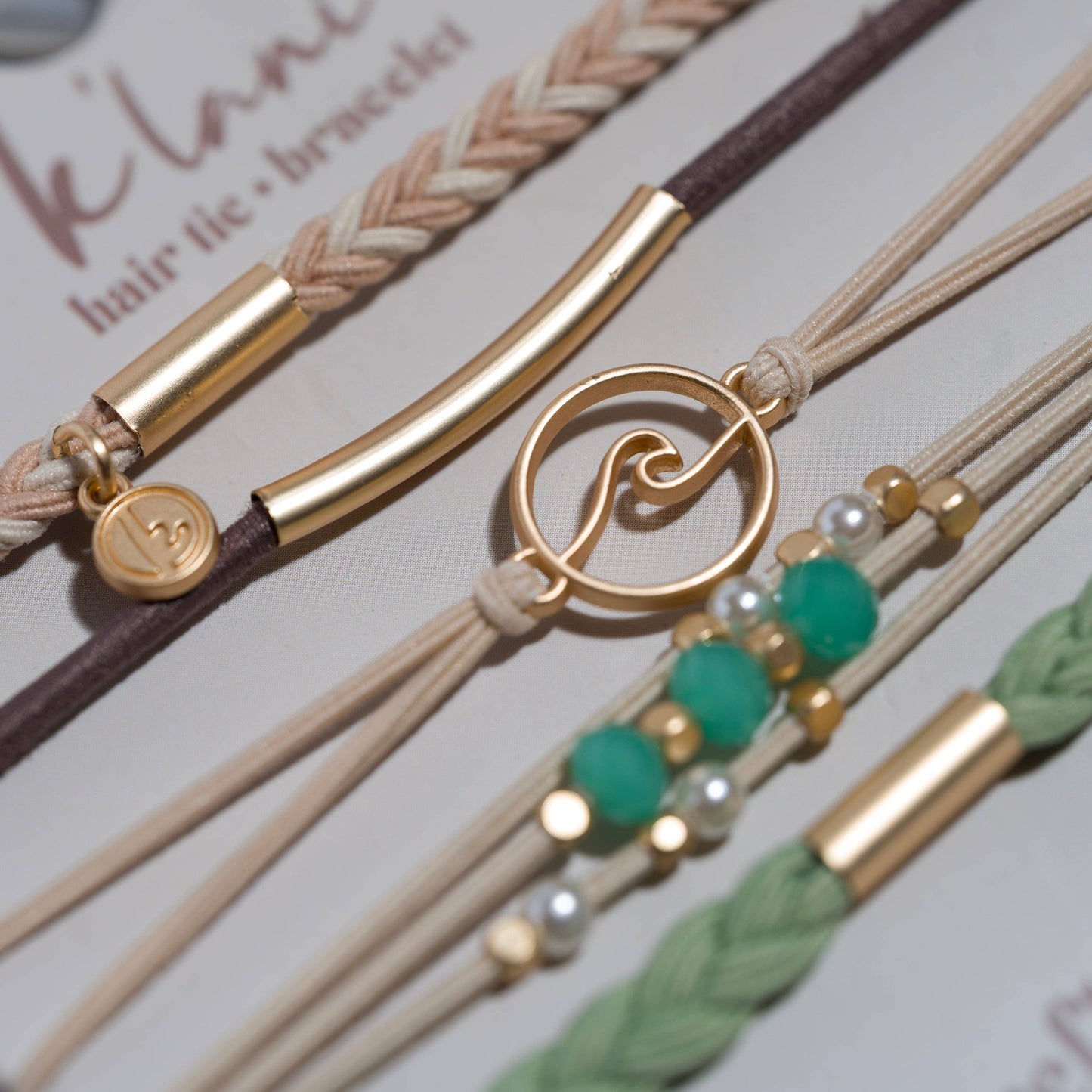 BEACH HAIR TIE BRACELETS