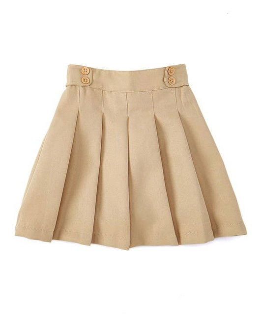 GIRL'S PLEATED UNIFORM SKORT