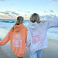 TROPICAL PALMS EMBROIDERED HOODIE