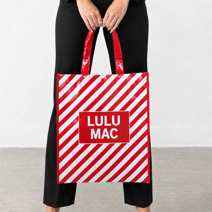 LULU MAC REUSABLE POLKA DOT TOTES