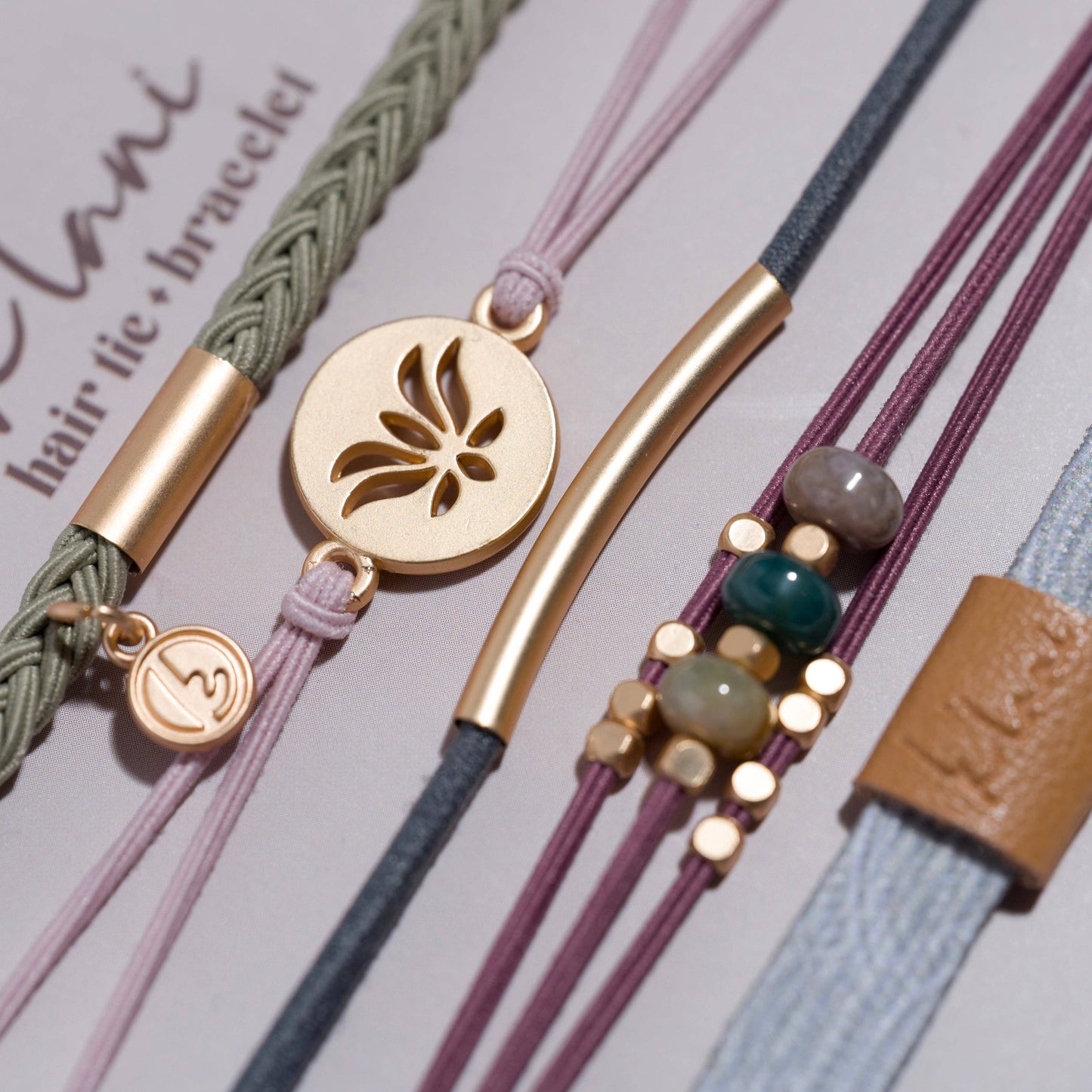 BEACH HAIR TIE BRACELETS