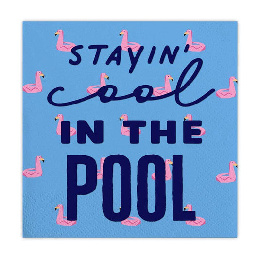 STAYIN' COOL IN THE POOL NAPKINS